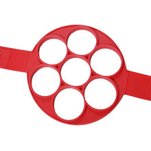 Cargar imagen en el visor de la galería, Máquina de hacer panqueques máquina de anillos de huevo antiadherente fácil y fantástico molde para tortillas de huevo utensilios de cocina herramientas de cocina de silicona