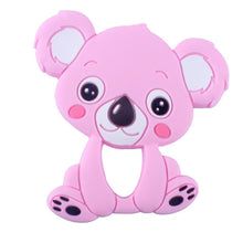 Tải hình ảnh vào trình xem Thư viện, XCQGH Personalized Name Handmade Pacifier Clips Holder Chain Silicone Pacifier Chains Five Star Baby Teether Teething Chain