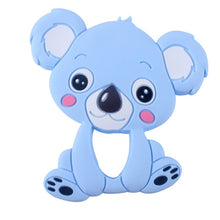 Tải hình ảnh vào trình xem Thư viện, XCQGH Personalized Name Handmade Pacifier Clips Holder Chain Silicone Pacifier Chains Five Star Baby Teether Teething Chain