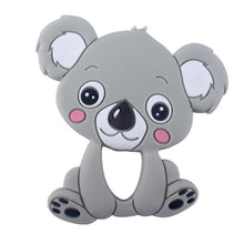 Tải hình ảnh vào trình xem Thư viện, XCQGH Personalized Name Handmade Pacifier Clips Holder Chain Silicone Pacifier Chains Five Star Baby Teether Teething Chain