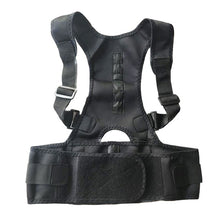 Cargar imagen en el visor de la galería, New Adjustable Posture Corrector Male Female Magnetic Back Support Nylon Elastic Shoulder Back Brace Belt (free gift)
