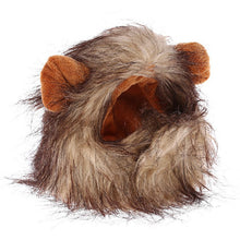 Cargar imagen en el visor de la galería, Drôle mignon chat de compagnie Costume Lion crinière perruque chapeau pour chat chien Halloween noël vêtements déguisement avec oreilles vêtements pour animaux de compagnie
